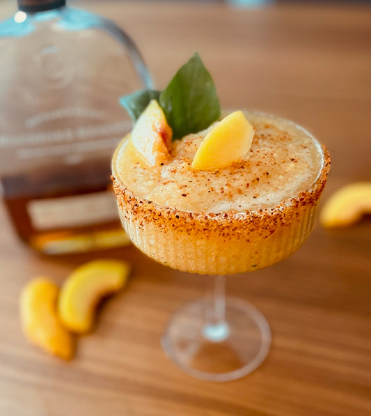 Bourbon Slush w/Peach & Honey