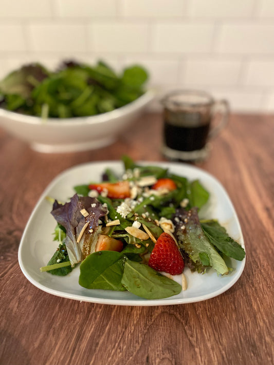 Strawberry Salad w/Honey Balsamic Vinaigrette